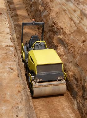 Compaction Roller2.5吨座驾式全液压小型压路机双钢轮压实机