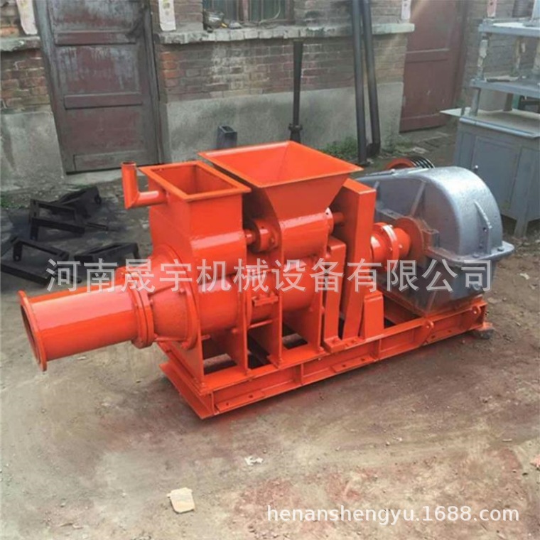 供应小型陶艺挤出机 教学专用练泥机 晟宇全自动下料真空炼泥机