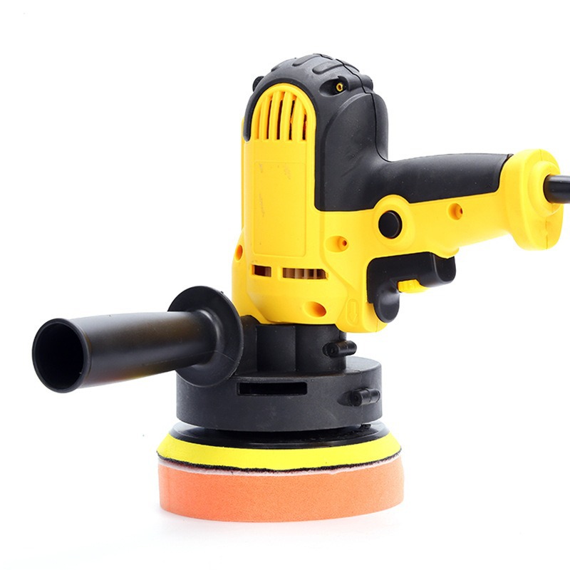 汽车美容圆盘抛光机家用车用划痕修复封釉机220V电动美容保养工具