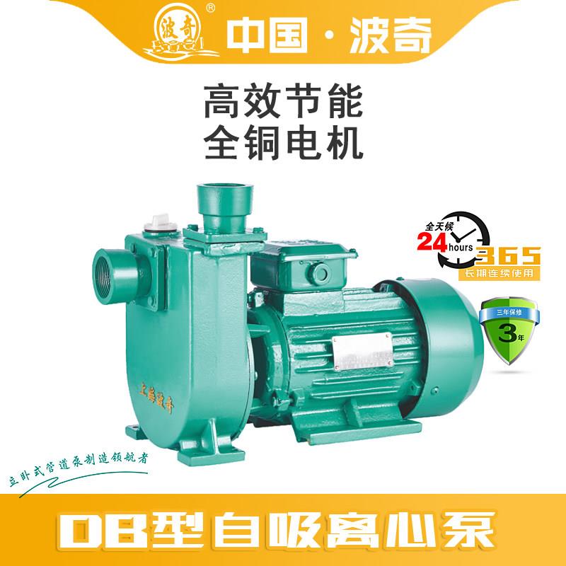 上海波奇 DBH型自吸离心泵 大流量自吸泵1/1.5/2寸抽水泵高扬程泵