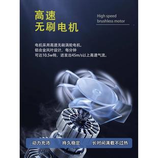 ly高速暴力风扇无刷涡轮风扇手持涵道风扇迷你便携吹风机除尘吹多