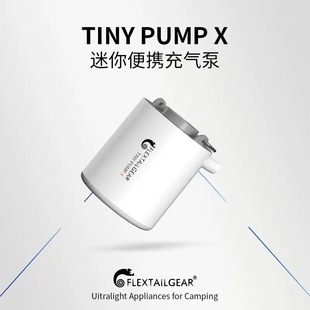备D迷你可携式 户外打气机照明两用营地灯露营装 露营户外气垫打气
