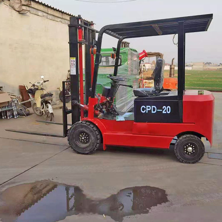 中旺电动叉车码头搬运四轮电动叉车电动平衡重式叉车