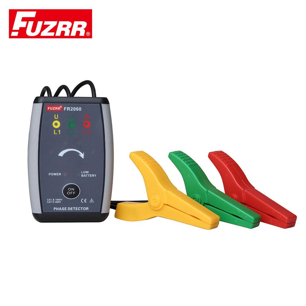 FR2060相位测试仪/相序计/相序表/三相检测仪/钳形感应式相序表
