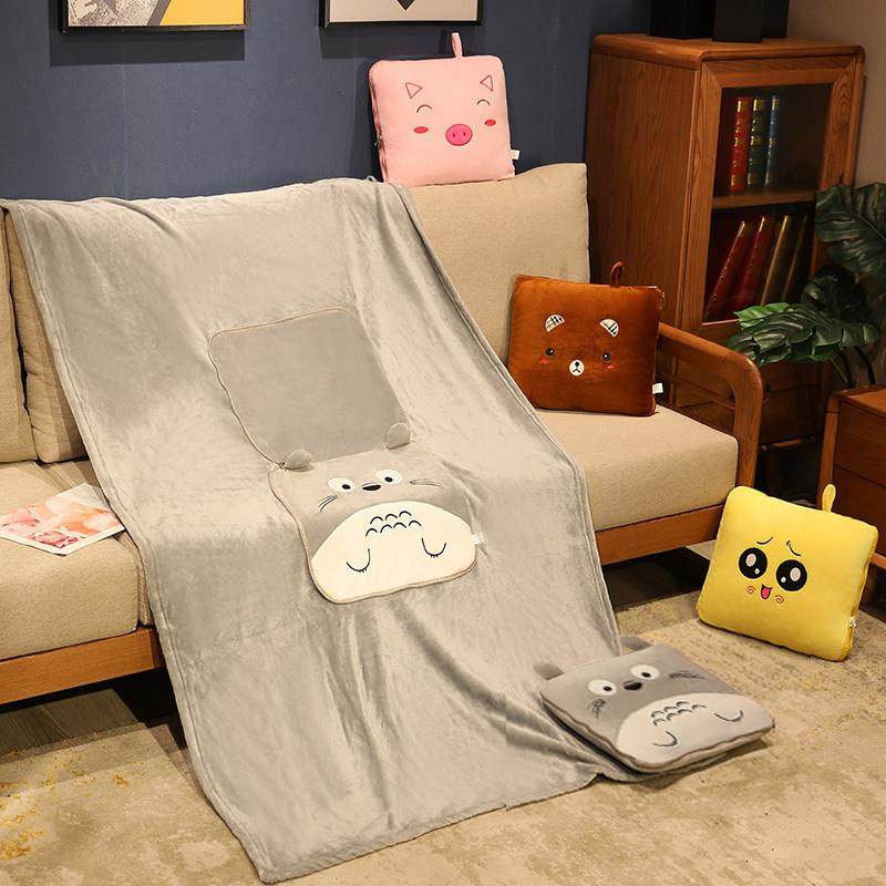 汽车抱枕被子两用午睡抱枕毯子靠垫办公室车载枕头被子盖毯珊瑚绒,居家布艺,抱枕被,淘宝优惠券,粉丝福利购,淘宝优惠卷