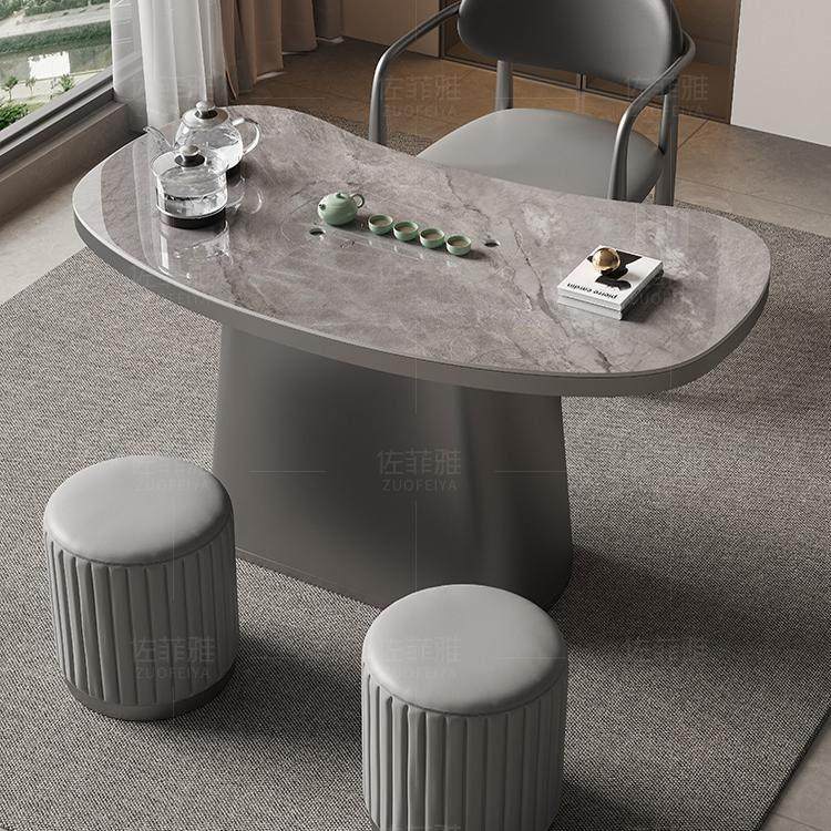 阳台茶桌椅组合小户型岩板茶台桌现代简约烧水壶一体家用泡茶桌子,住宅家具,家用茶台/茶桌,淘宝优惠券,粉丝福利购,淘宝优惠卷