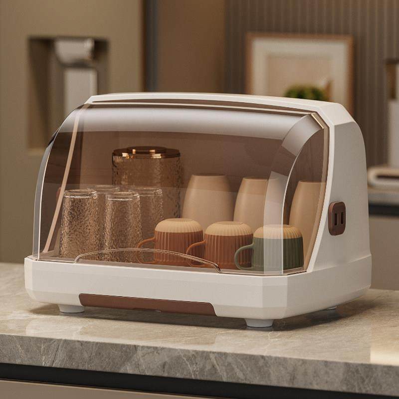 防尘杯子置物架水杯奶瓶收纳盒家用桌面带盖子托 托盘茶盘沥水杯,家庭/个人清洁工具,杯架,淘宝优惠券,粉丝福利购,淘宝优惠卷