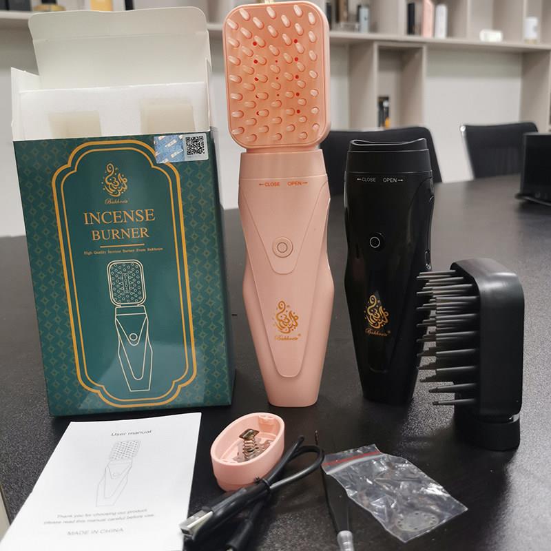 新款沙特阿拉伯梳子款电子香薰炉 便携USB香薰机 Bakhoor Dukhoon