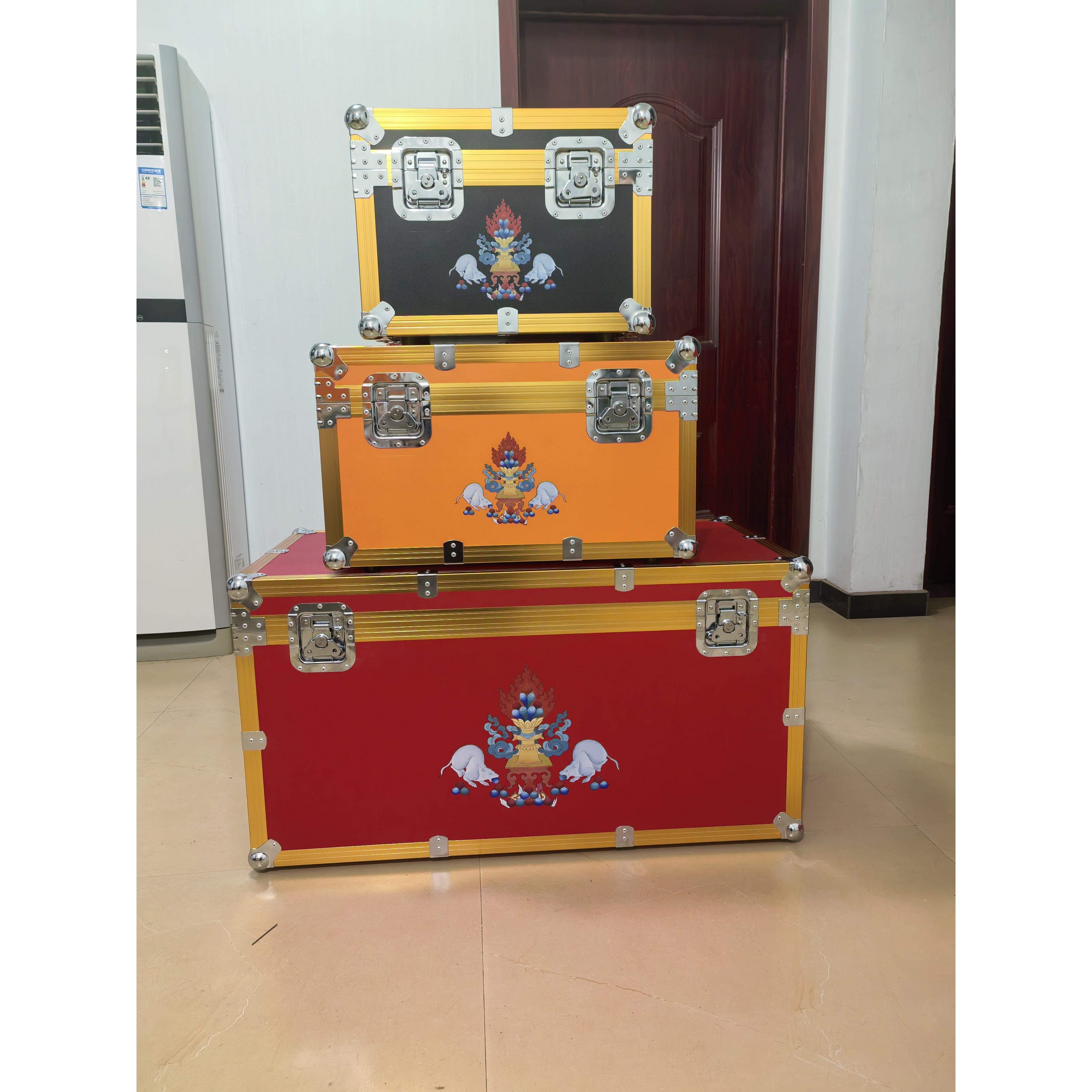 定做铝合金航空箱工具箱航空箱仪器箱道具箱展会箱运输箱