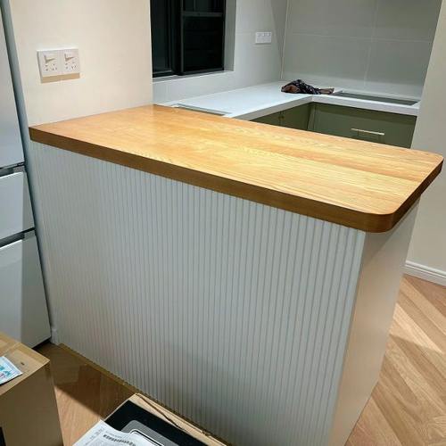 木板定制台面板吧台板榆木板置物隔板现货松木板长方形实木桌面板