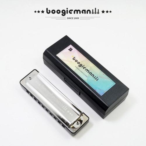 蓝调口琴网BoogieMan 标准调音口琴 十孔布鲁斯蓝调 10孔初学 C调