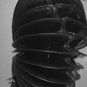 定制伸缩软管防尘伸缩罩橡胶布护套高温黑色风管丝杆保护套包邮