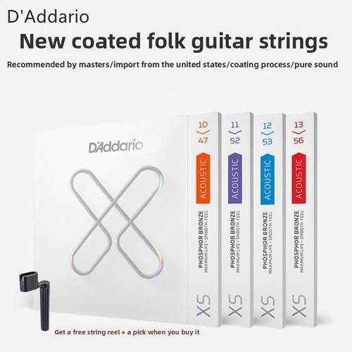 飞团Daddario XS Xt Ej16 Ej15民谣Ej46古典电吉他弦乐Exl