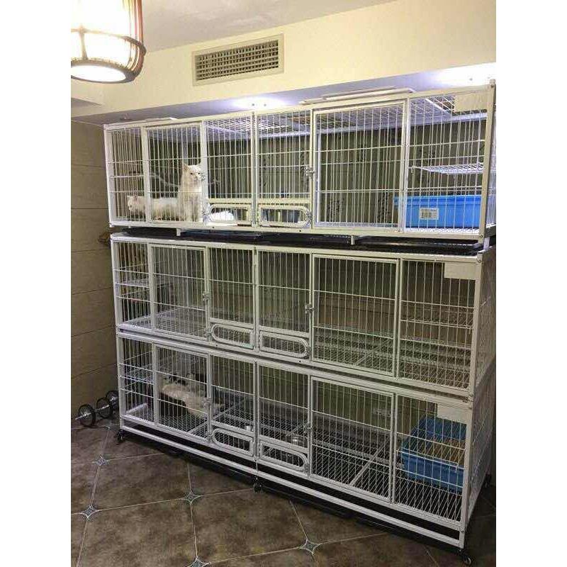 猫笼猫繁殖笼三层猫笼子繁殖笼繁育笼猫舍猫笼繁殖双层家用鸽子笼