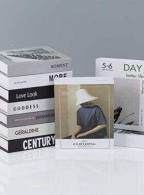 小18厘米假书人造书装饰饰品模型房间软装饰道具模型客厅电视柜配