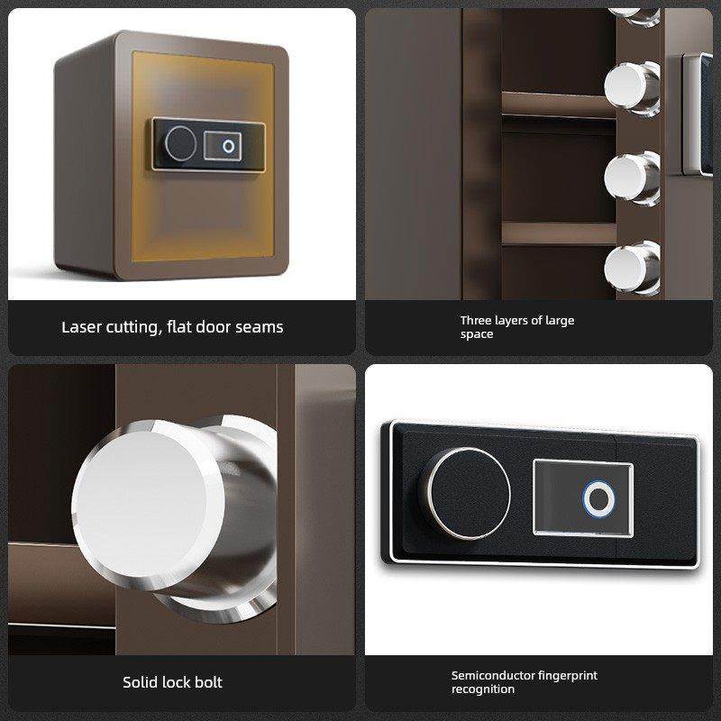 德国进口钢铸箱体保险柜60cm环保喷塑四层防锈无缝防刮指纹密码双,办公设备/耗材/相关服务,保险箱,淘宝优惠券,粉丝福利购,淘宝优惠卷