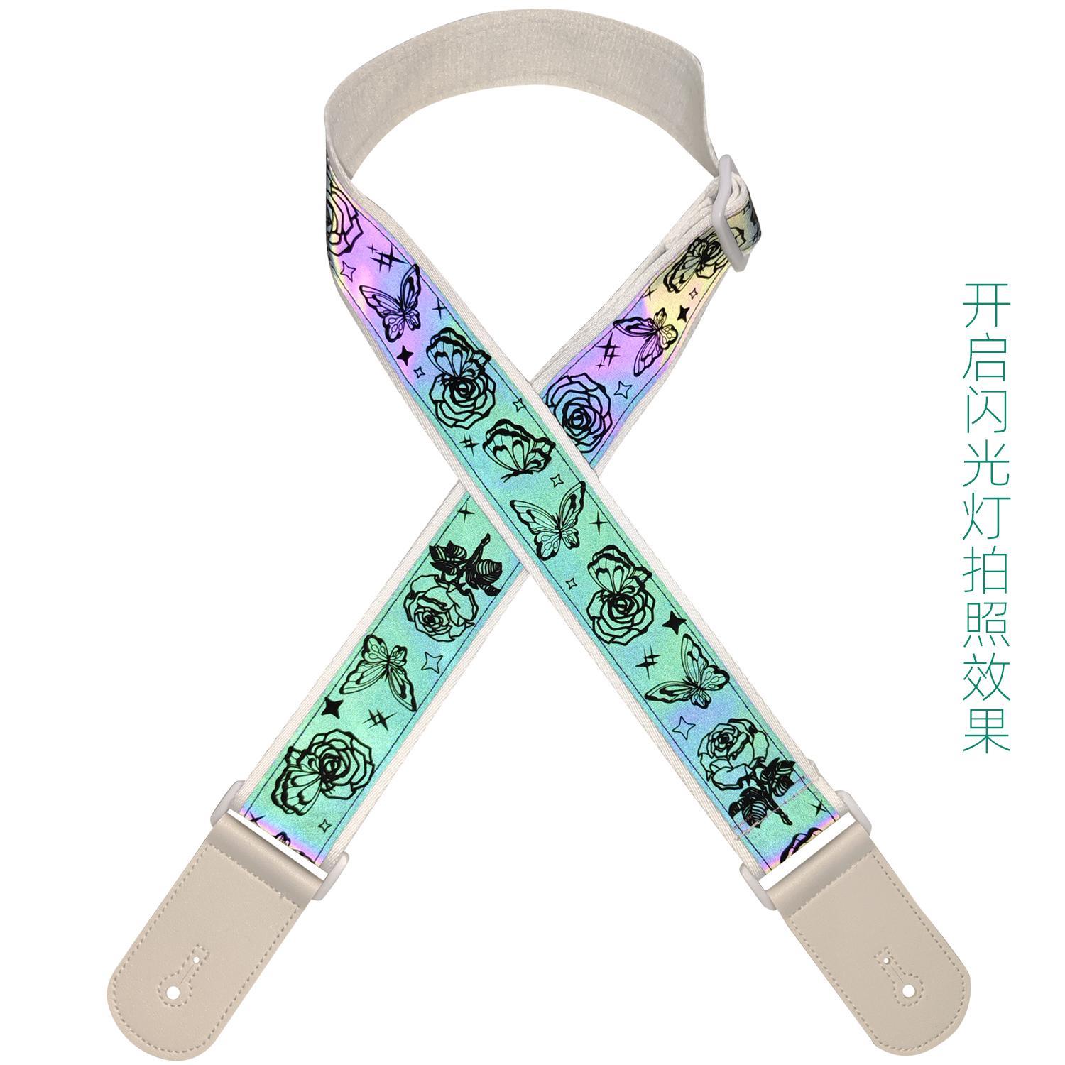 镭射反光抱婴袋个性吉他抱婴袋民谣古典电吉他贝斯抱婴袋舞台酷炫