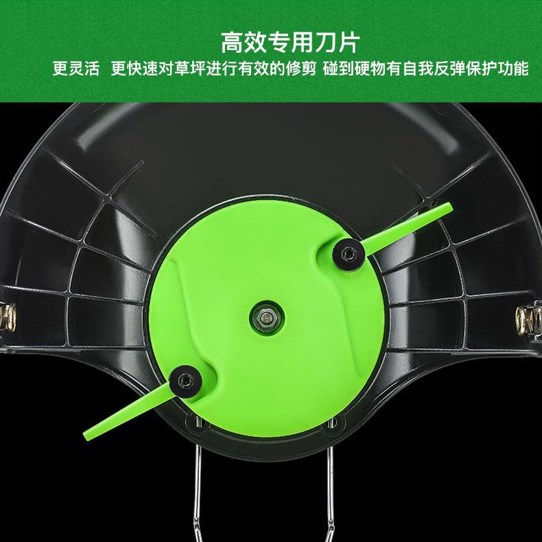 手推剪草机电动割草机刀片草坪机除草机轮子小型家用插电式打草机
