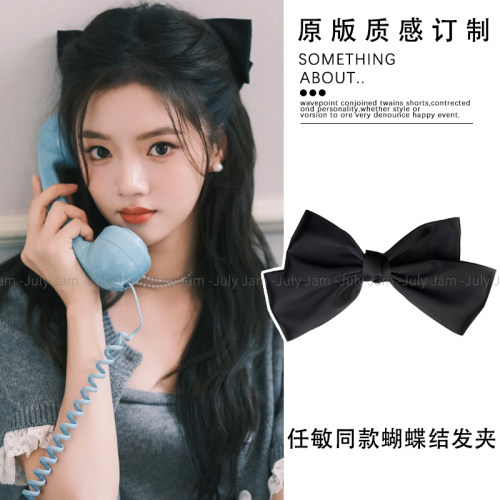 甜美气质~蝴蝶结发夹