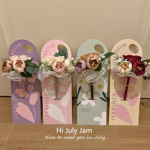 教师节礼物花笔送女老师高档DIY实用花束笔开学季 幼儿园创意礼品