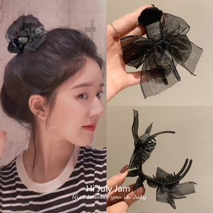 许我耀眼许妍赵露思同款 盘发神器发夹女 丸子头抓夹网红2025年新款