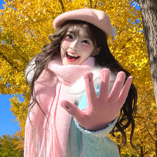 甜妹氛围感 粉色贝雷帽女大头围显脸小日系百搭复古画家帽蓓蕾帽