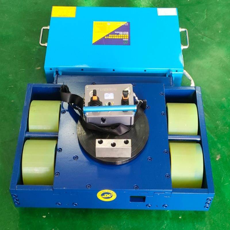 搬运坦克车小坦克移位直行仓库牵引神器重物起重钢胶轮电动搬运车