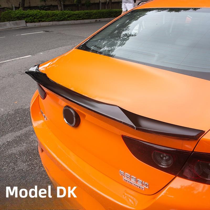 适用于20-25款次世代马自达3昂克赛拉改装尾翼免打孔压尾DK定风翼