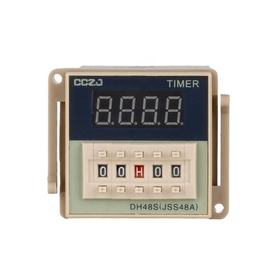 数显延时时间继电器常开吸合延时定时控制器常闭通电延时220V24V