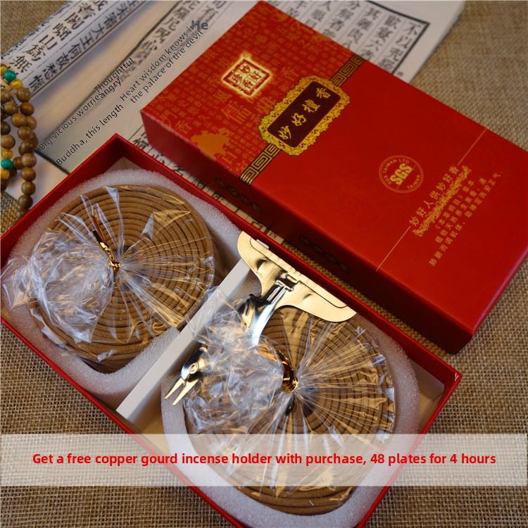 万福林妙好檀香2/4/12小时香天然新山檀香室内佛寺香佛香