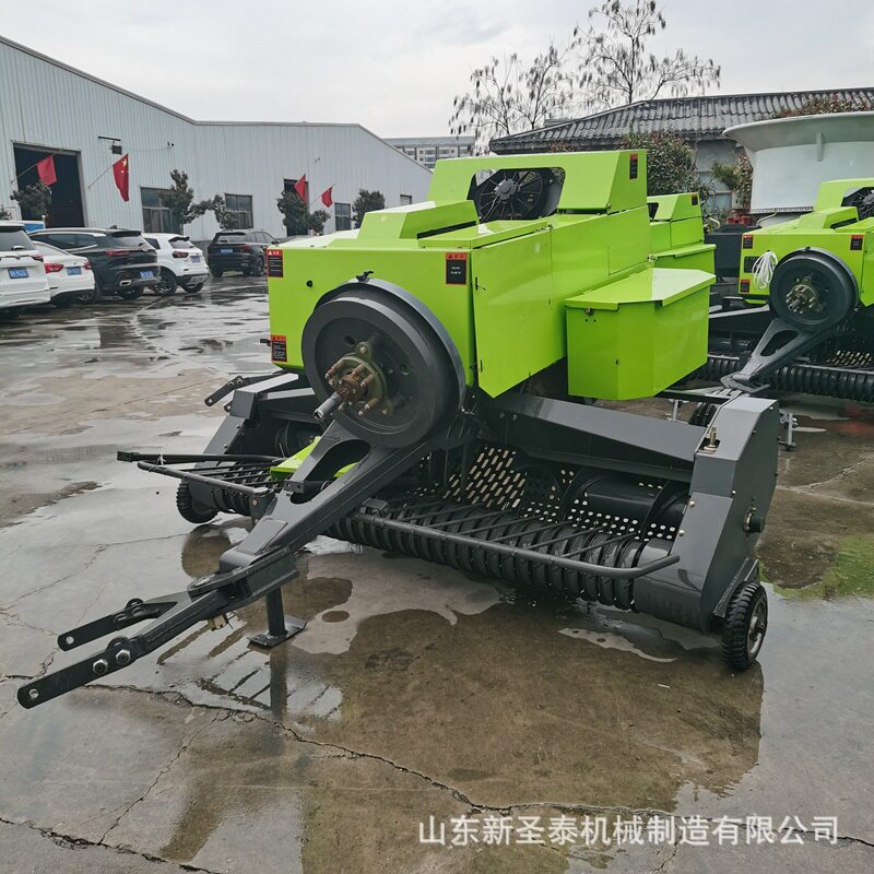 华溪玉田方捆粉碎打捆机自动捡拾牧草秸秆捆扎机行走式打捆机