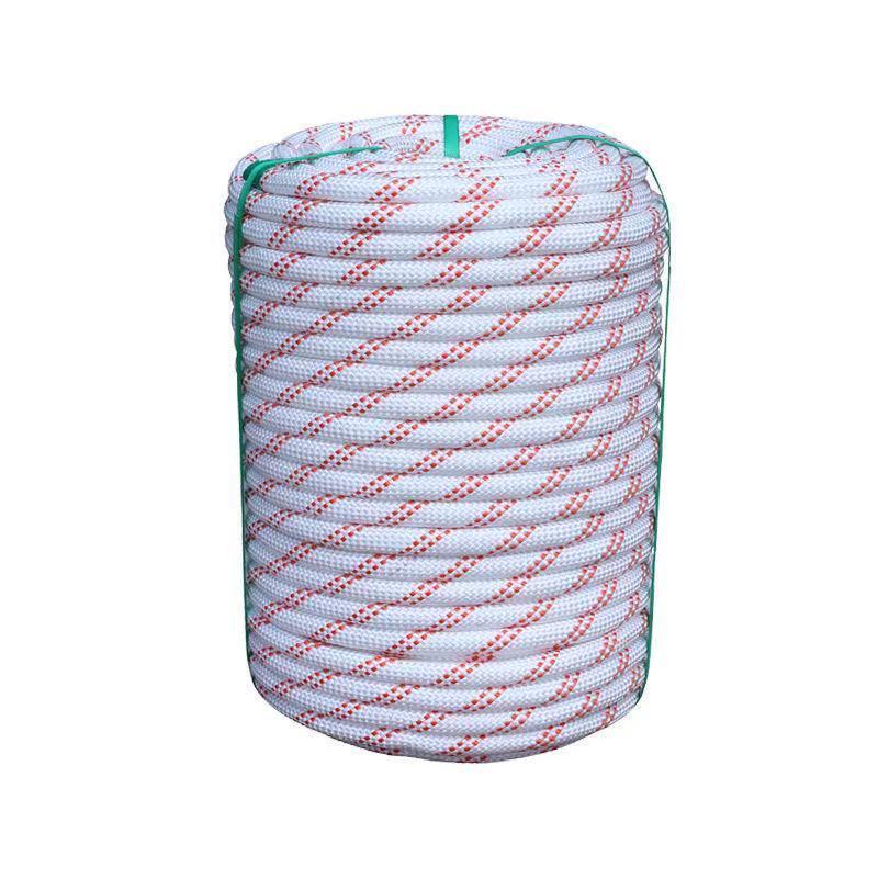 钢丝芯安全绳户外高空作业绳外墙吊绳耐磨消防工地捆扎绳编织绳子