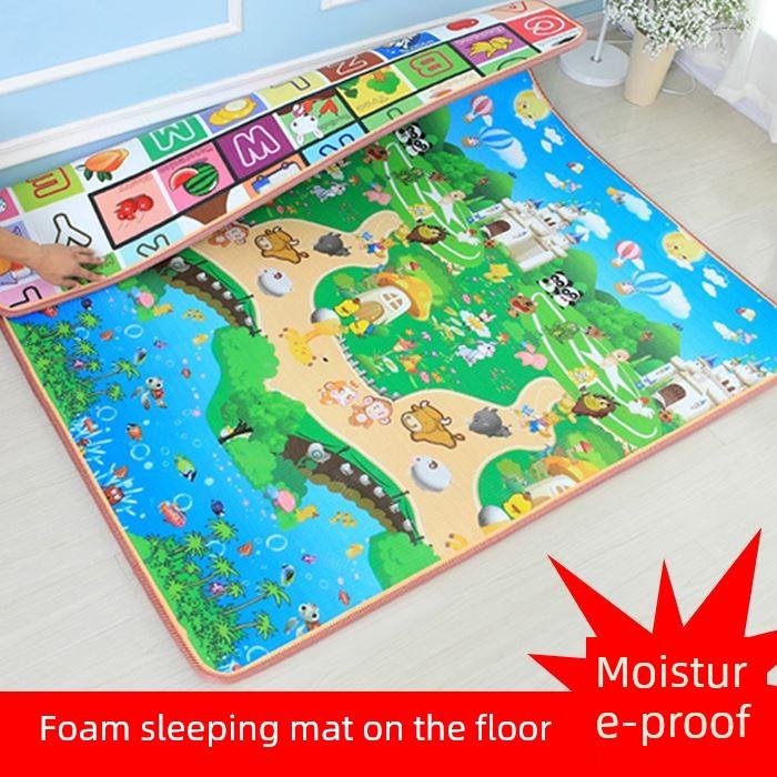 夏季可折叠打地铺睡垫儿童海绵泡沫床垫午睡铺垫加厚防潮垫子家用