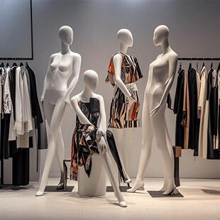 模特道具女全身个性服装店女装摄影婚纱橱窗展示假人体女式模特架