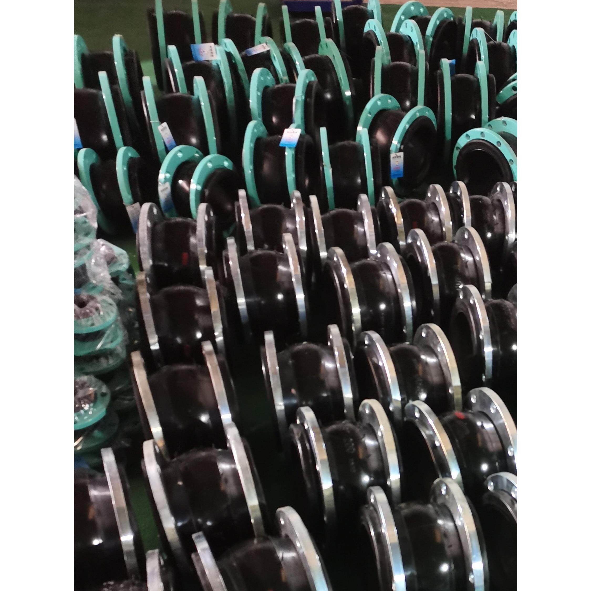 KXT可曲挠橡胶接头法兰软连接软接头膨胀节避震喉DN50 65 80 100