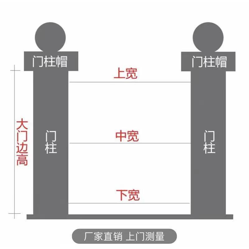 铁艺庭院门铝艺大门花园入户门铝防盗门单合金大门户外双开别墅门