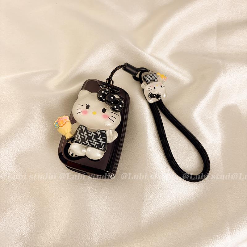 适用福斯Golf8钥匙套id4凌渡L揽巡id3揽境rline八代pro车id6x扣