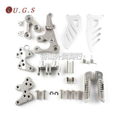 铃木GSXR600/750 小/中R k11/L3/L5/L6/L7适用前脚踏总成三角支架