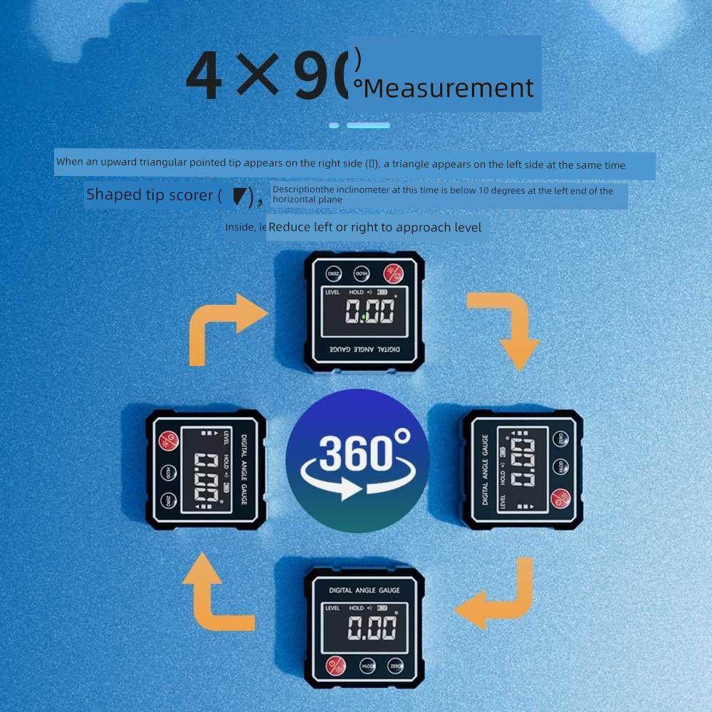 厂家数字显示倾斜箱数字倾斜箱倾斜箱带背光角度计坡度计水位计,五金/工具,水平仪,淘宝优惠券,粉丝福利购,淘宝优惠卷