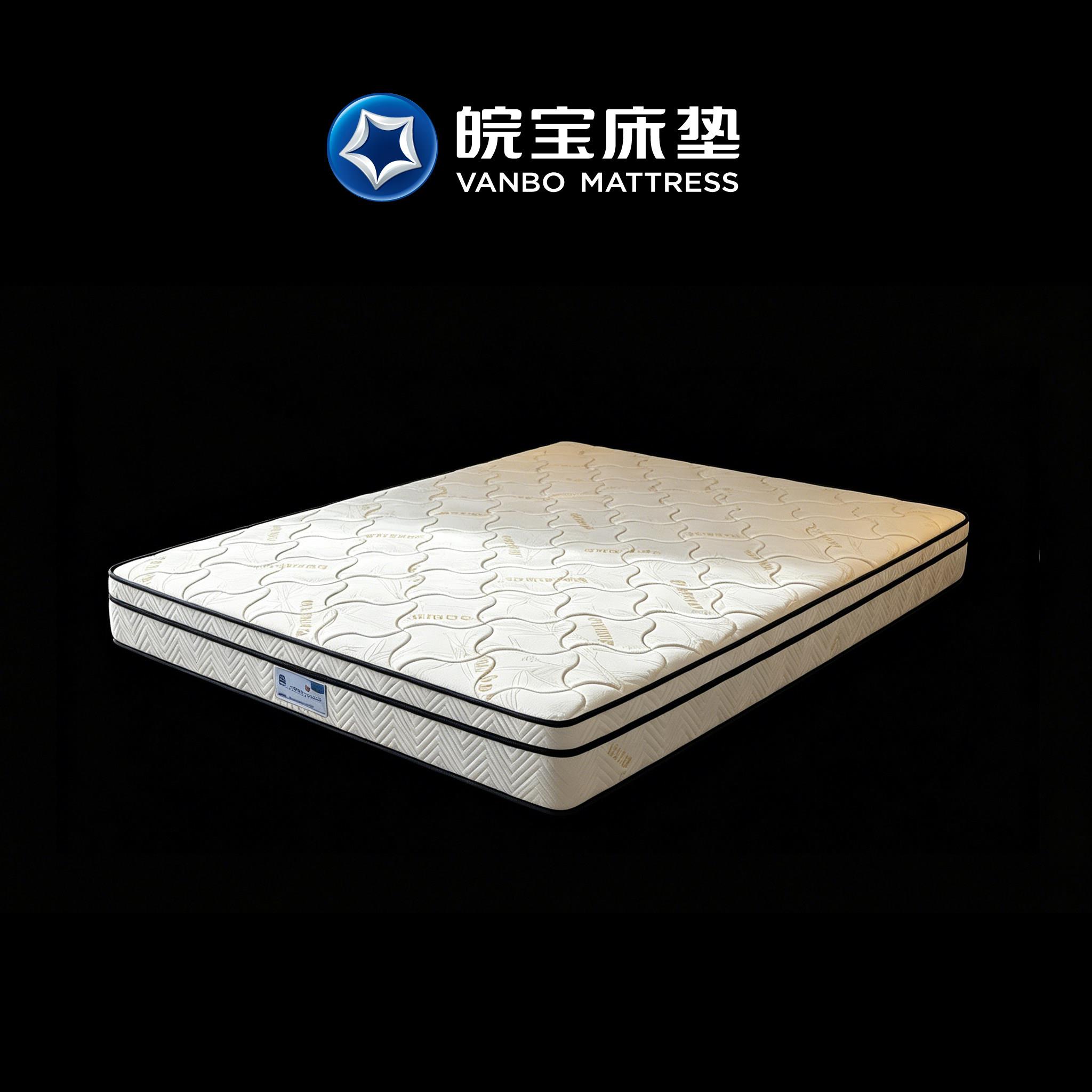 皖宝床垫席梦思乳胶椰棕床垫硬垫布袋弹簧软硬两用正品