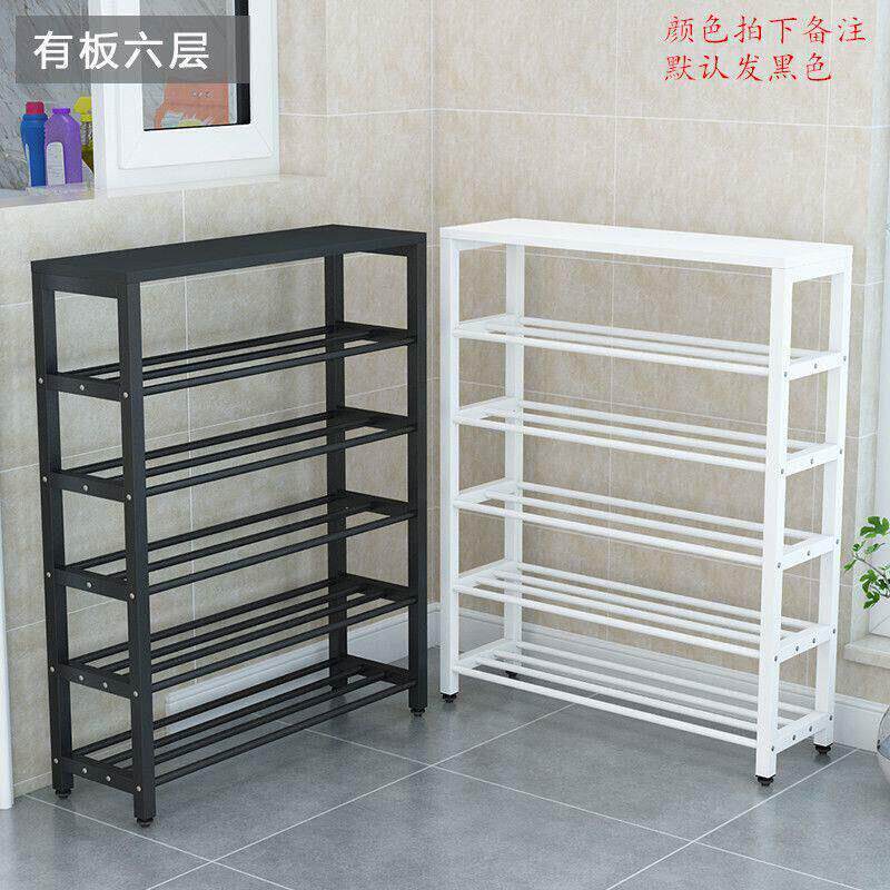 铁艺鞋架结实耐用多层经济型加固家用进门简约现代防尘鞋架