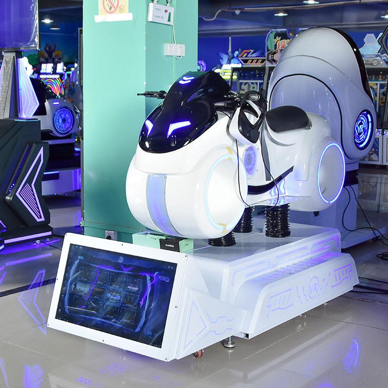 vr体验馆设备摩托车模拟体感游戏机大型3D赛道骑行游戏机厂家定制