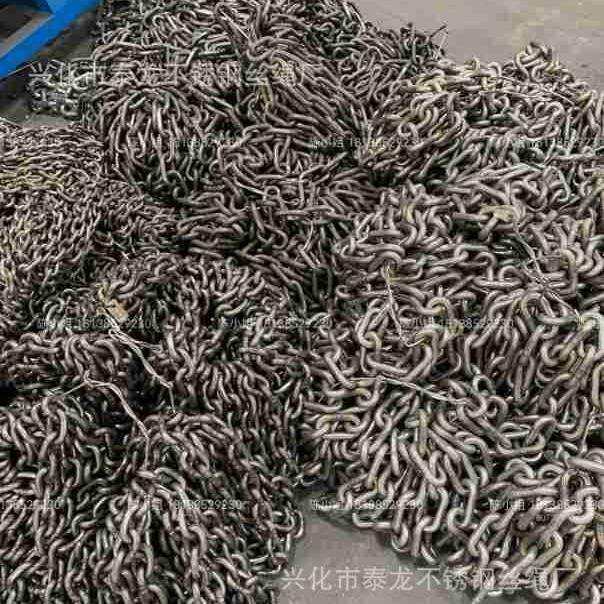 广东现货价格优惠 304不锈钢链条16mm 规格齐全长环短环非标定 制
