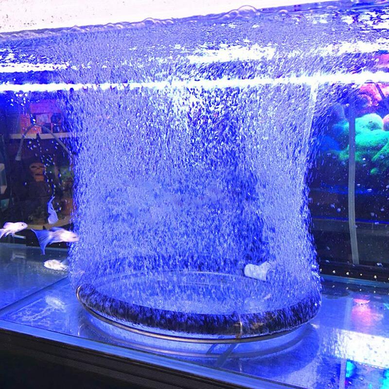 增氧机气盘锦鲤鱼池曝氧圈气泵配件气盘加氧泵自沉鱼缸纳米气圈