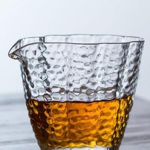 耐热茶具 容山堂 冰丝玻璃公道杯 大号加厚茶海 手工分茶器