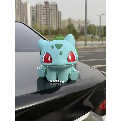 妙蛙种子车载摆件汽车尾部公仔中控台创意玩偶装饰品呆萌可爱装饰