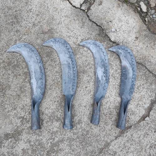 手工锻打夹钢柴刀