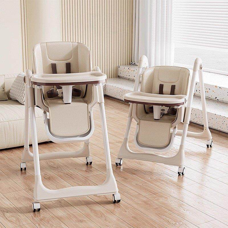 卡曼宝宝成长椅婴儿餐椅儿童吃饭桌椅可高低调节BB凳子可折叠可躺