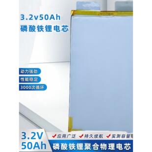 国能磷酸铁锂软包锂电池3.2v50AH/53AH/60AH/75AH电动车电池芯