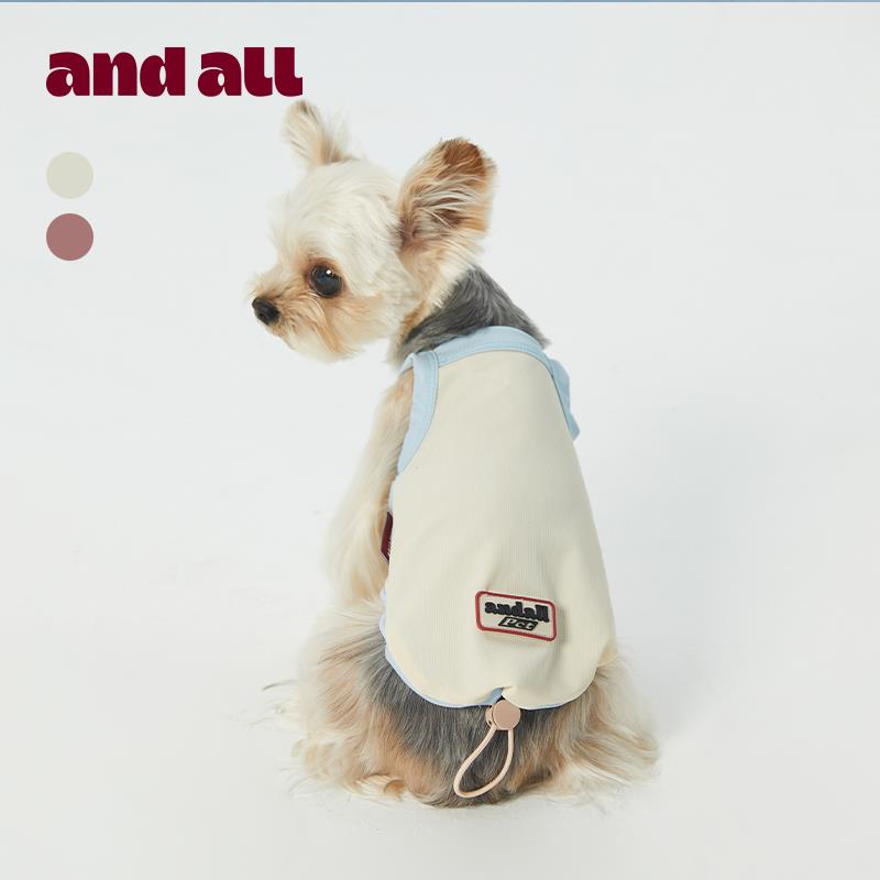 andall狗狗衣服春夏防晒UFP50+透气雪纳瑞比熊马尔济斯凉凉衣背心